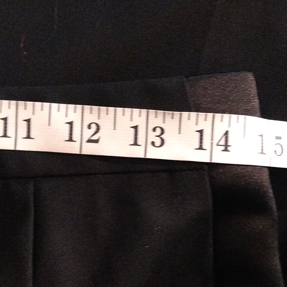 BCBG Max Azria black wide leg tuxedo pants size 4 - Picture 4 of 9